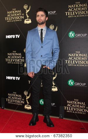 LOS ANGELES - JUN 22:  Max Erlich at the 2014 Daytime Emmy Awards Arrivals at the Beverly Hilton Hotel on June 22, 2014 in Beverly Hills, CA
