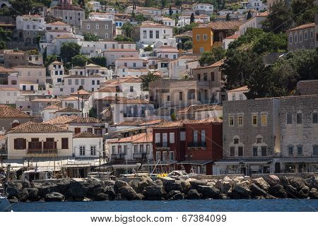 Marina Greece Island of Hydra.