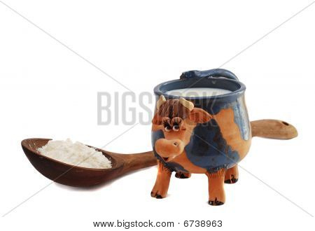 Clay-muki maitoa