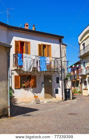 Alleyway. Satriano di Lucania. Italy.