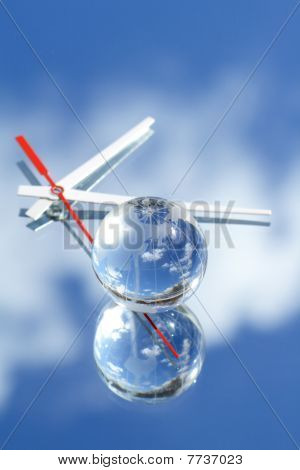 Globe og ur
