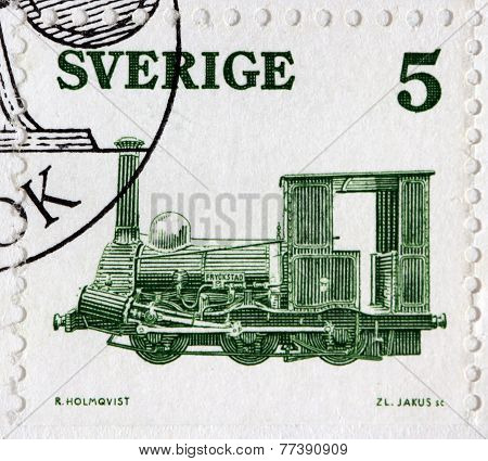 Fryckstad Steam Locomotive