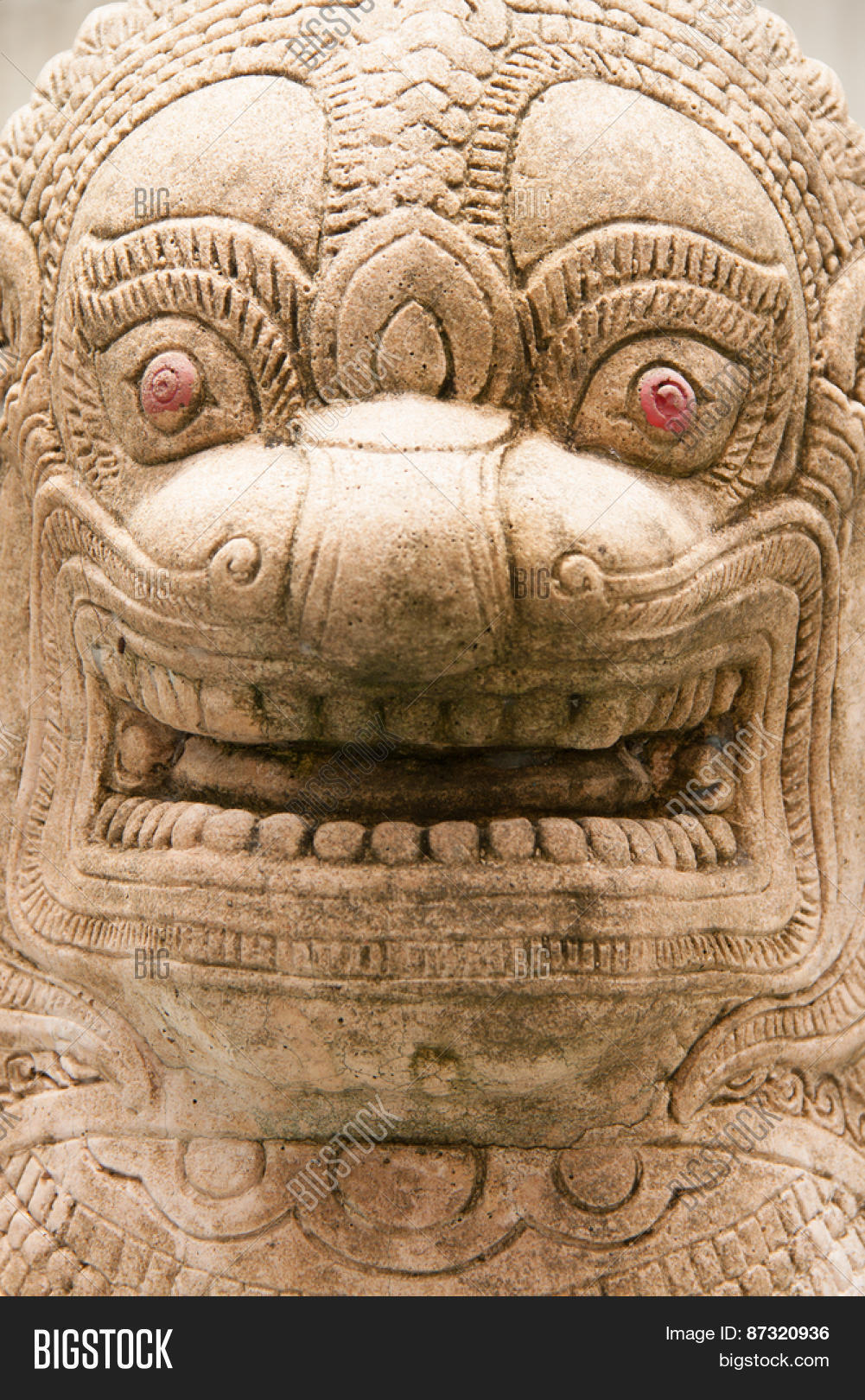 Stone Statue Lionlike Image & Photo (Free Trial) Bigstock