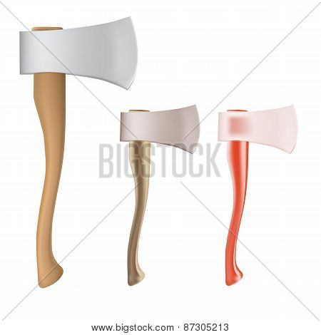Axe Isolated On White