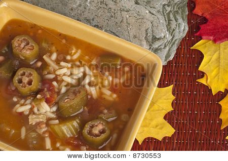 Gumbo med Okra