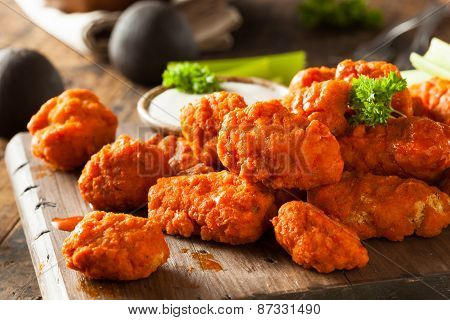 Hot And Spicy Boneless Buffalo Chicken Wings