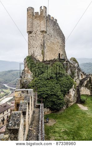 Castle Of The City Of Frias Burgos, Spain