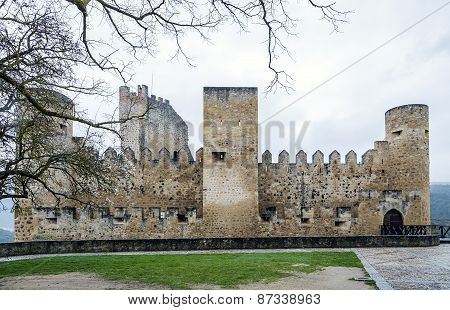 Castle Of The City Of Frias Burgos, Spain