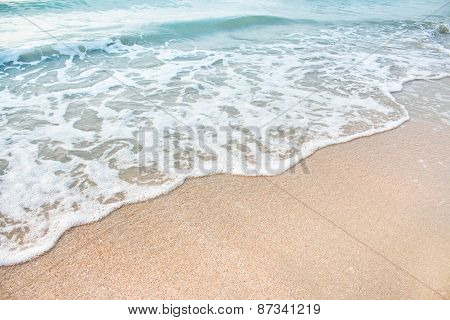 Sea Wave On The Beach