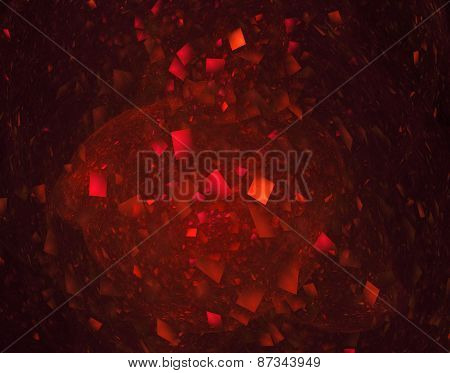 abstract wallpapers- magic red