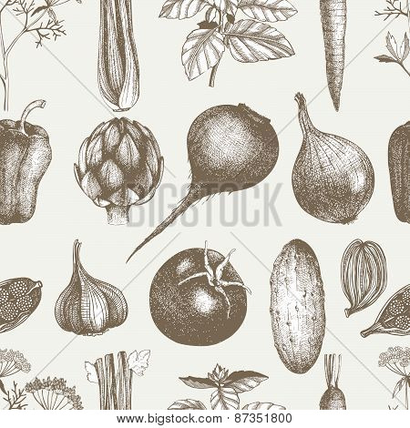 Decorative food background.
