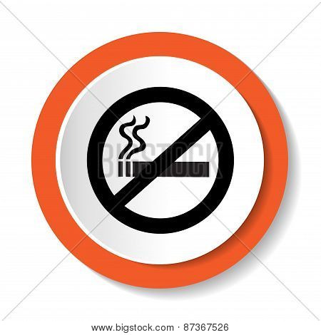 Vector icon no smoking