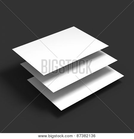 Paper Curved Stack Stack Pages Curved Vector & Photo (Free Trial) | Bigstock