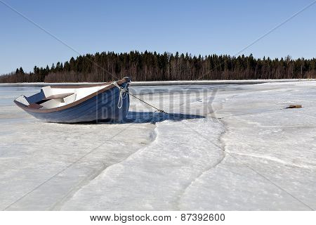 The abandoned boat