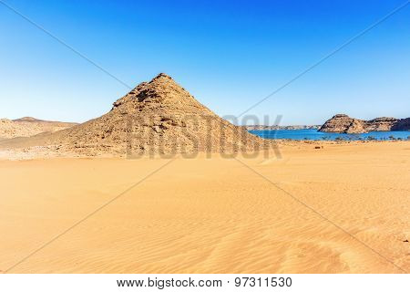 Eastern Desert And Lake Nasser In Egypt