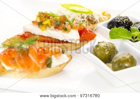 Spanish sandwiches