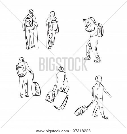 Tourists