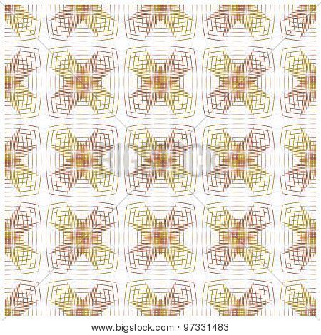 The geometric ornament. Seamless pattern.