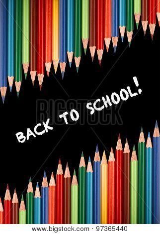 Multicolored Pencils For The Welcome Back To School