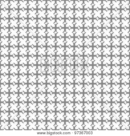Arabic Graycolor Geometric Pattern