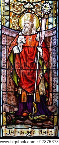 Stained glass window