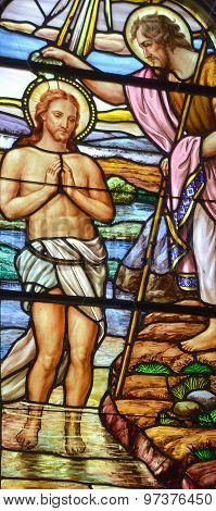 Stained glass window