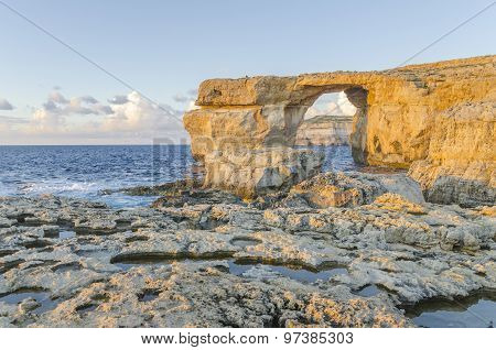 Azure Window in Dwejra, Gozo, Malta