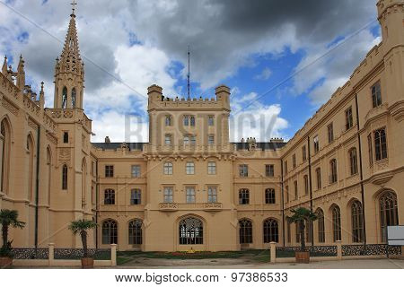 Castle Lednice in Czech Republic