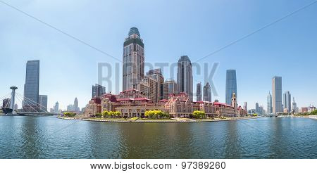 Tianjin Jinwan Plaza Panorama