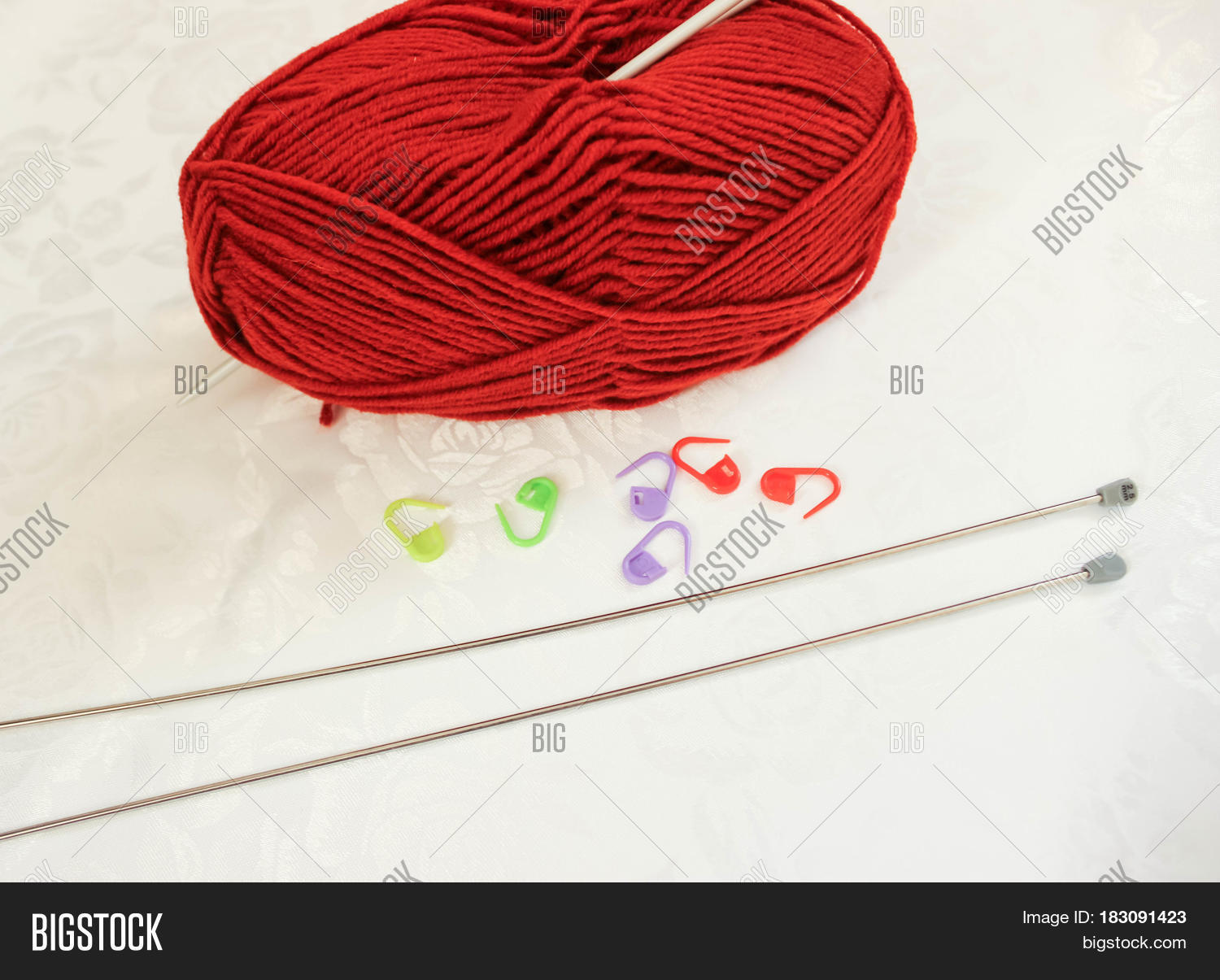 Woolen Yarn, Needles Image & Photo (Free Trial) Bigstock