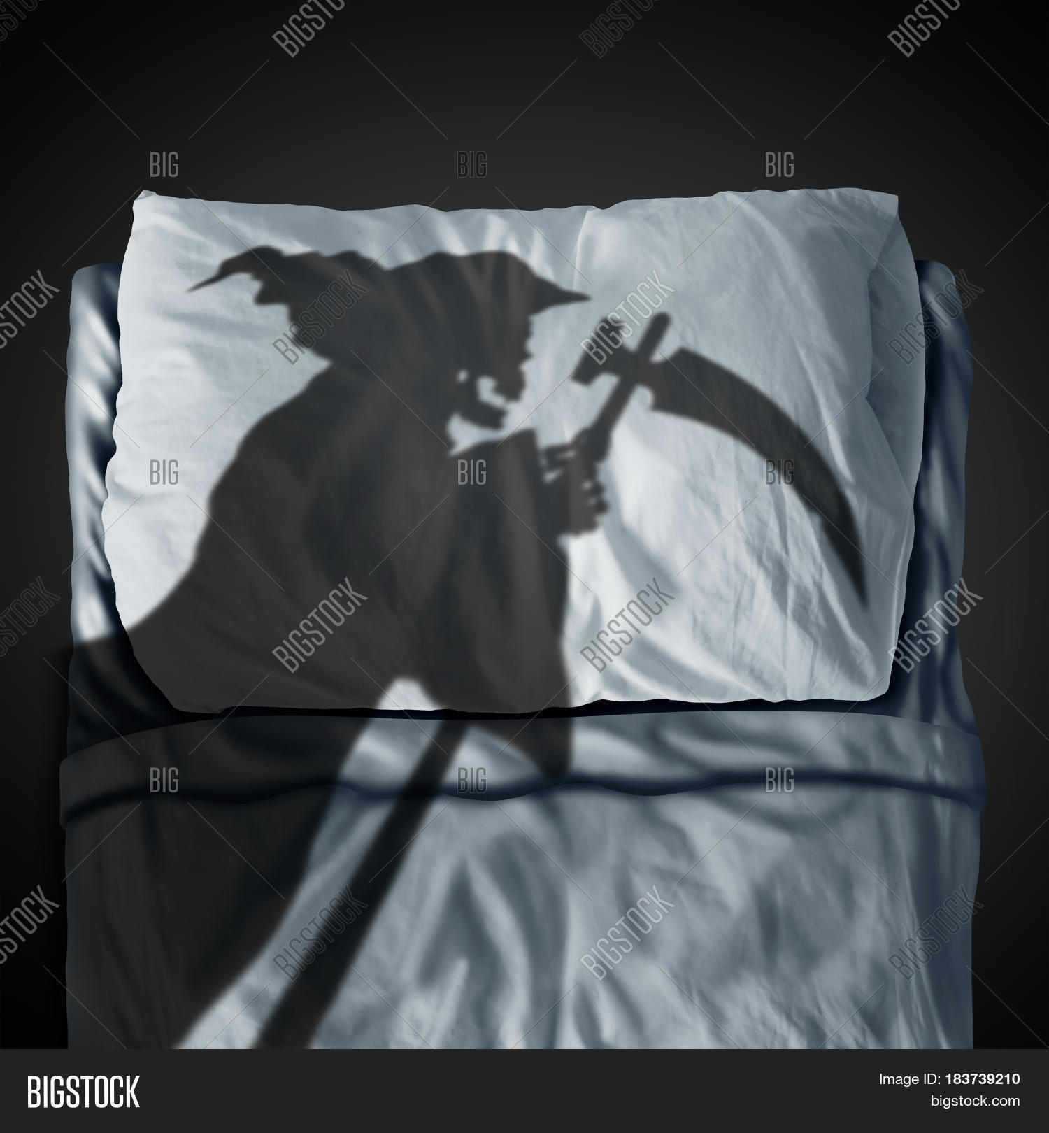Death Bed Fear Image & Photo (Free Trial) Bigstock