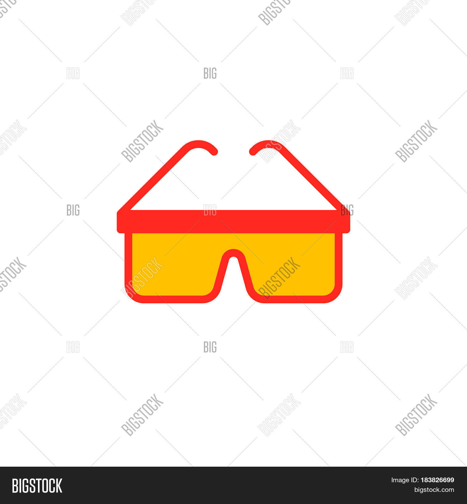 Safety Glasses Vector & Photo (Free Trial) Bigstock