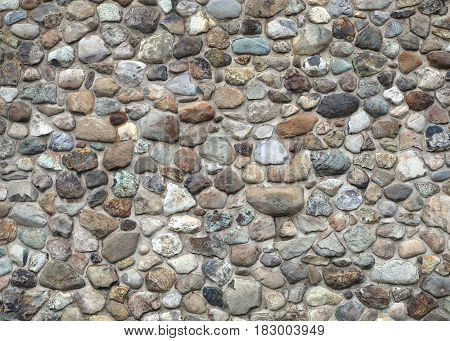 stone and concrete wall color rocks fieldstone texture background