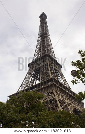A view of the Eiffel Tower, Paris