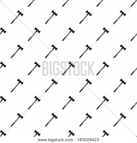 Big ax pattern seamless in simple style vector illustration
