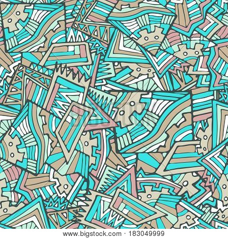 Bright Graffiti Seamless Pattern