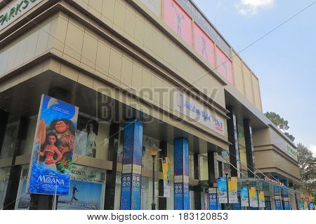 HO CHI MINH CITY VIETNAM - NOVEMBER 27, 2016: Parkson department store China town. Parkson is a luxurious shopping center in Vietnam.