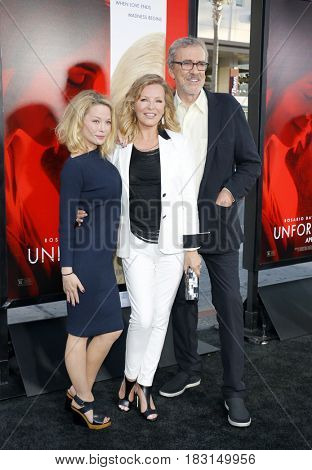 Cheryl Ladd, Brian Russell and Jordan Ladd at the Los Angeles premiere of 'Unforgettable' held at the TCL Chinese Theatre in Hollywood, USA on April 18, 2017.