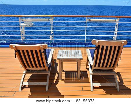 Cruise Ship Open Deck