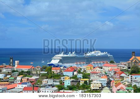 Royal Princess Ship In Grenada