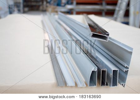 Furniture accessories. Metal profile for furniture production.