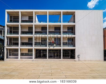 Casa Del Fascio In Como (hdr)