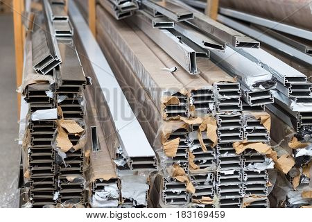 Furniture accessories. Metal profile for furniture production.