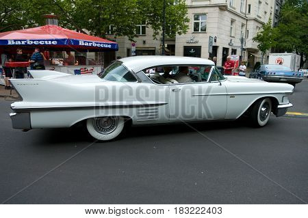 BERLIN - MAY 28: Cars Cadillac Sixty Special the exhibition 
