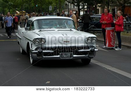 BERLIN - MAY 28: Cars Cadillac Sixty Special the exhibition 