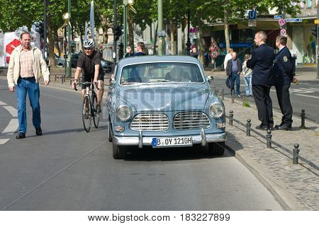 BERLIN - MAY 28: Volvo Amazon B12 in 1969 the exhibition 