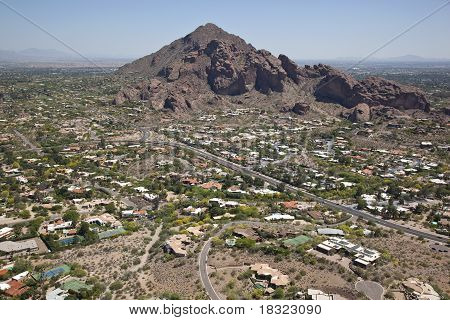 Paradise Valley i Camelback Mountain