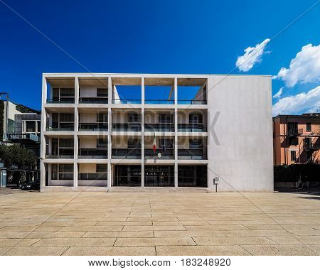 Casa Del Fascio In Como (hdr)