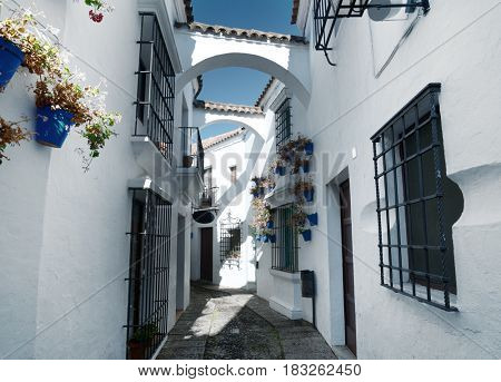 Street Andalusia in Poble Espanyol, Barcelona