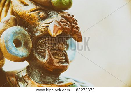 Aztec Mexican Warrior Handicraft